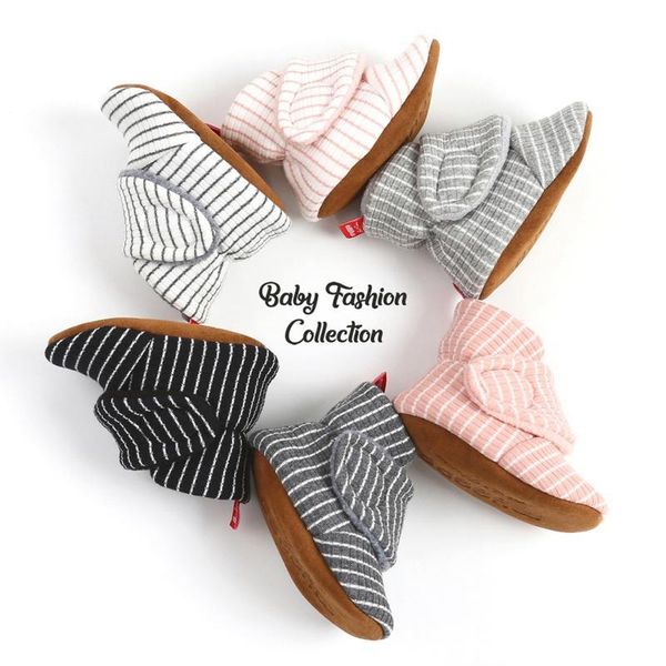 first walkers born baby winter warm striped shoes infant boy girl cotton casual plush soft soled frist walking arrive
first walkers born baby winter warm striped shoes infant boy girl cotton casual plush soft soled frist walking arrive