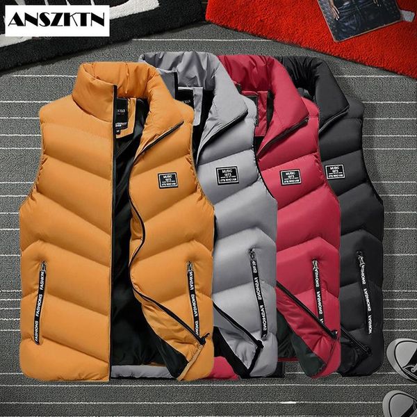 brand clothing vest mens waistcoat autumn warm sleeveless jacket male winter casual vests big size veste homme sportwear outwear men's, Black;white
brand clothing vest mens waistcoat autumn warm sleeveless jacket male winter casual vests big size veste homme sportwear outwear men's, Black;white