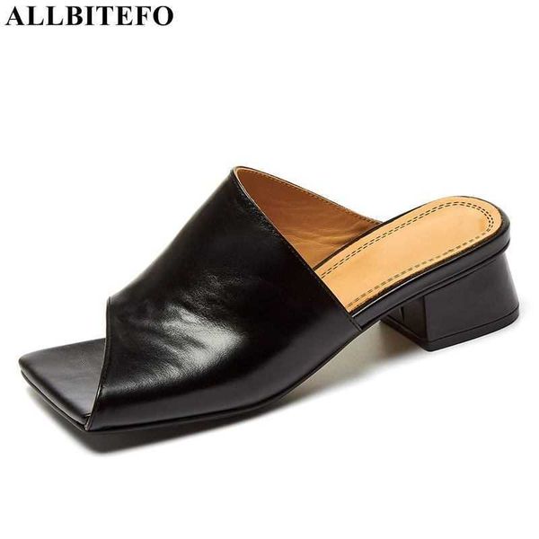 allbitefo thick heel soft genuine leather women sandals heels shoes fashion leisure summer women slippers outdoor flip flops 210611, Black
allbitefo thick heel soft genuine leather women sandals heels shoes fashion leisure summer women slippers outdoor flip flops 210611, Black