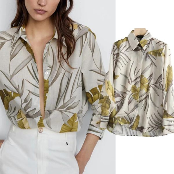 women's blouses & shirts summer blouse women england office lady elegant tropical printing blusas mujer de moda 2021 shirt and, White
women's blouses & shirts summer blouse women england office lady elegant tropical printing blusas mujer de moda 2021 shirt and, White