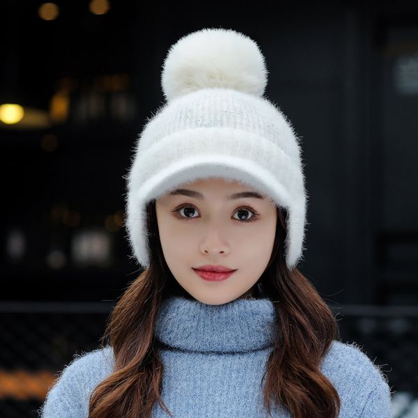 spot winter all-matching baseball warm korean trendy peaked cap cycling earflaps rabbit fur knitted woolen, Blue;gray
spot winter all-matching baseball warm korean trendy peaked cap cycling earflaps rabbit fur knitted woolen, Blue;gray