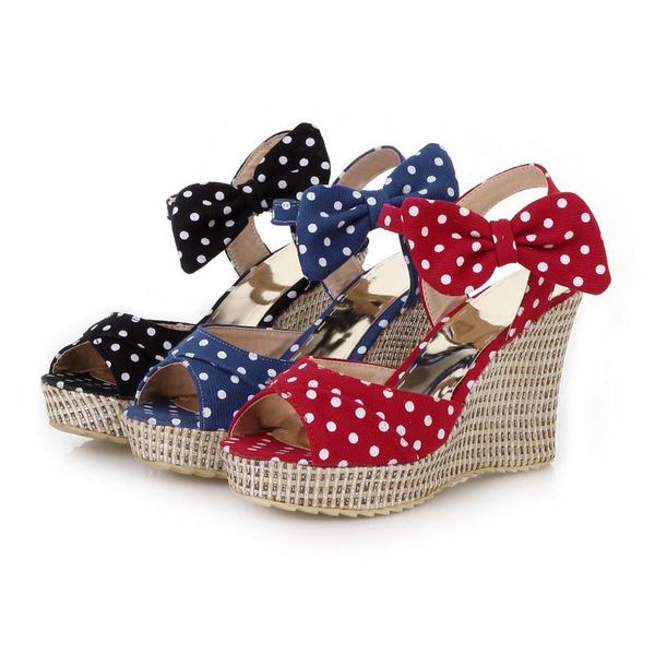dress shoes agodor platform sandals wedges for women plus size high heels strappy bow summer vintage polka dot, Black
dress shoes agodor platform sandals wedges for women plus size high heels strappy bow summer vintage polka dot, Black