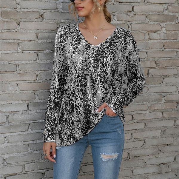 spring 5xl oversized leopard womens blouses printed long sleeve v neck casual loose blouse ladies plus size, White
spring 5xl oversized leopard womens blouses printed long sleeve v neck casual loose blouse ladies plus size, White
