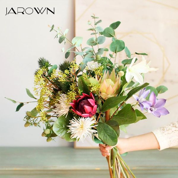 nordic style simulation bouquet green leaves diy floral wedding decoration home living room plant potted decorative flowers & wreaths
nordic style simulation bouquet green leaves diy floral wedding decoration home living room plant potted decorative flowers & wreaths