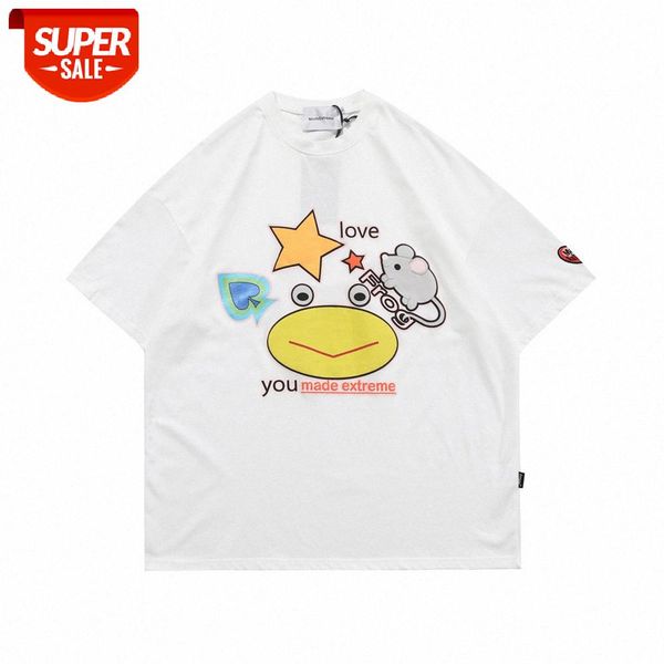 national cartoon fun printing short-sleeved t-shirt men ins summer street loose round neck five-point sleeve #uv5k, White;black
national cartoon fun printing short-sleeved t-shirt men ins summer street loose round neck five-point sleeve #uv5k, White;black