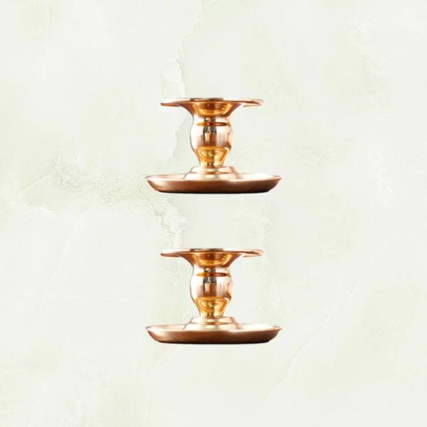candles 2pcs golden electroplate candle cups creative metal holders european style household decoration
candles 2pcs golden electroplate candle cups creative metal holders european style household decoration