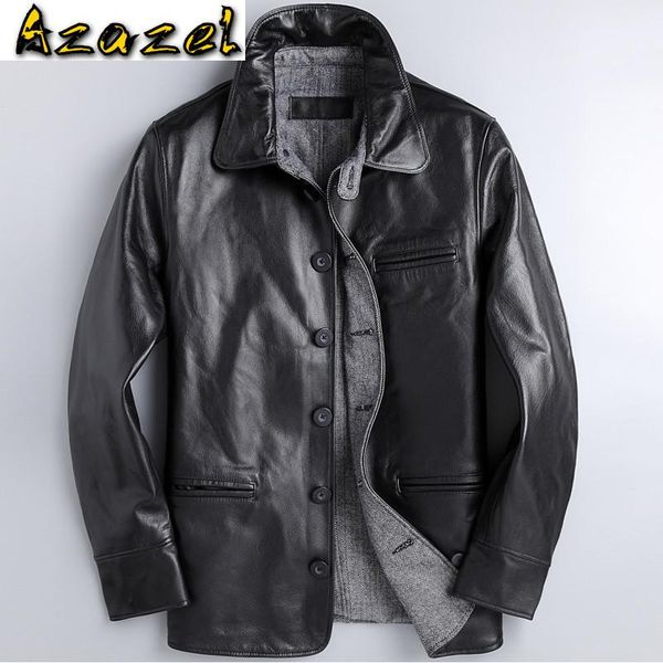 men's leather & faux real cow dress suit jackets and coats for men plus size 4xl genuine mens coat spring natural blazer, Black
men's leather & faux real cow dress suit jackets and coats for men plus size 4xl genuine mens coat spring natural blazer, Black