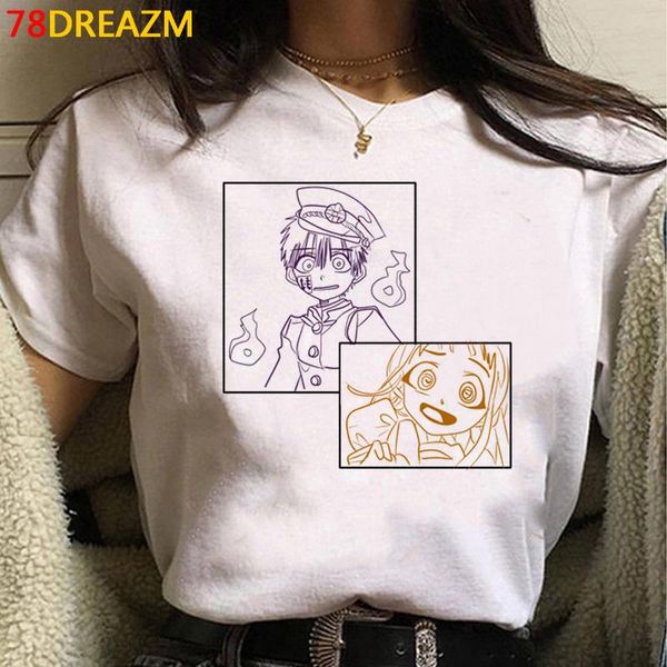women's t-shirt toilet bound hanako kun shaman king inuyasha summer clothes women streetwear vintage casual plus size tees, White
women's t-shirt toilet bound hanako kun shaman king inuyasha summer clothes women streetwear vintage casual plus size tees, White