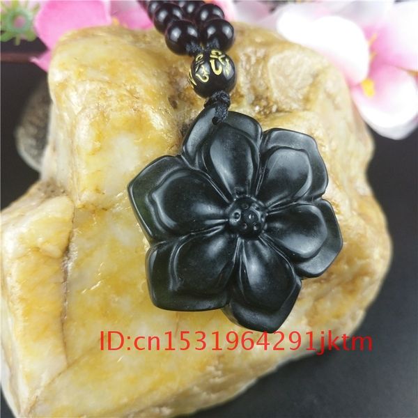 chinese jewelry black gifts green men charm carved pendant necklace sunflower natural obsidian jade amulet accessories for, Silver
chinese jewelry black gifts green men charm carved pendant necklace sunflower natural obsidian jade amulet accessories for, Silver