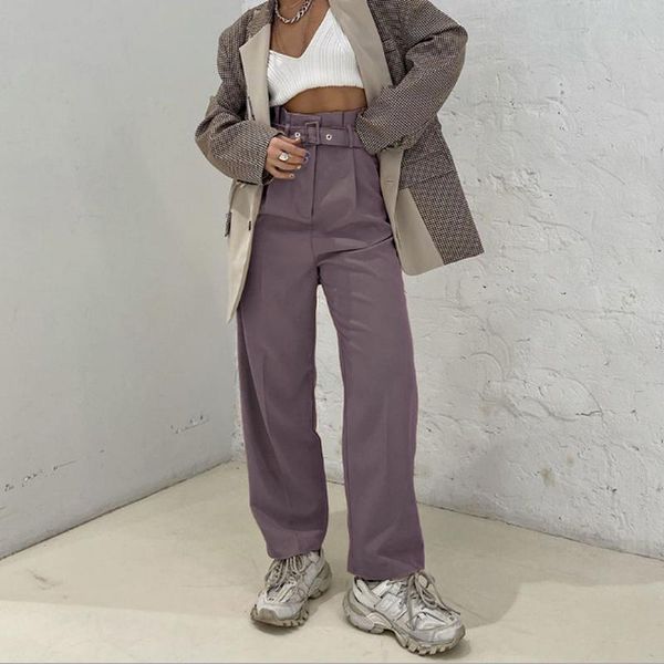 women's pants & capris 2022 wide-leg trousers high-waisted belt solid color loose casual harajuku punk style pocket streetwear, Black;white
women's pants & capris 2022 wide-leg trousers high-waisted belt solid color loose casual harajuku punk style pocket streetwear, Black;white