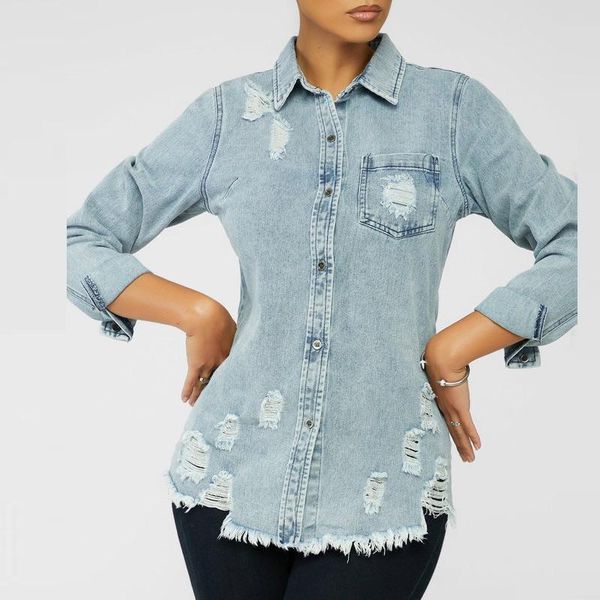 women's jackets long sleeves pocket turn down collar lady jacket tunic solid hole blue all match simple basic womens autumn fashion, Black;brown
women's jackets long sleeves pocket turn down collar lady jacket tunic solid hole blue all match simple basic womens autumn fashion, Black;brown