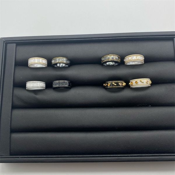 68% off designer jewelry ancient g family ceramic black white double g letter element bee planet fashion male and female couple pair ring, Silver
68% off designer jewelry ancient g family ceramic black white double g letter element bee planet fashion male and female couple pair ring, Silver