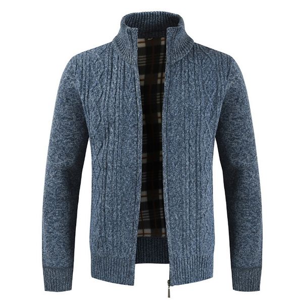 men's warm knitted sweaters, zipper ets, informal knitwear, autumn and winter, White;black
men's warm knitted sweaters, zipper ets, informal knitwear, autumn and winter, White;black