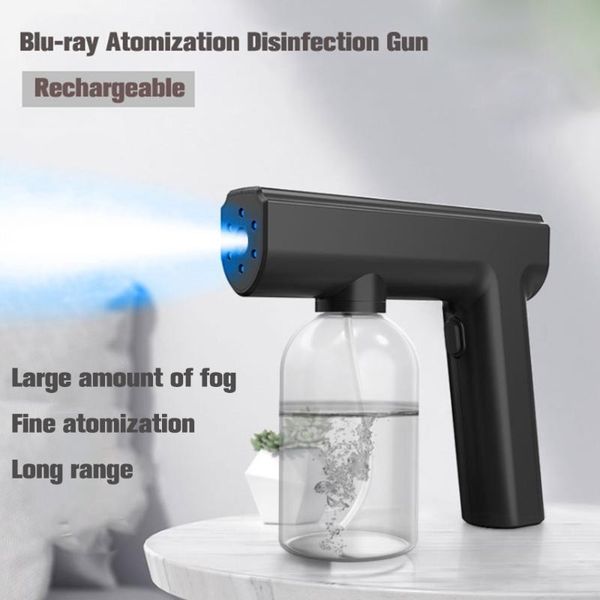 professional spray guns handheld blue light disinfection gun sterilization atomization machine portable rechargeable
professional spray guns handheld blue light disinfection gun sterilization atomization machine portable rechargeable