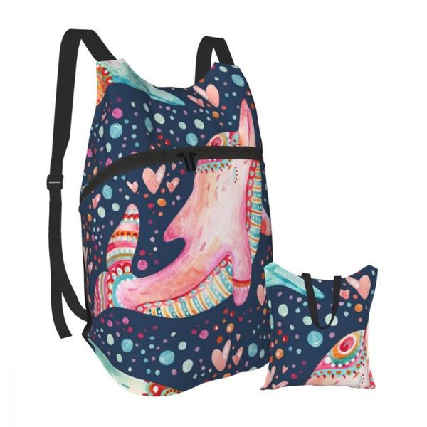 backpack lightweight packable foldable watercolor lovely cartoon dolphins ultralight outdoor folding handy travel daypack bag
backpack lightweight packable foldable watercolor lovely cartoon dolphins ultralight outdoor folding handy travel daypack bag
