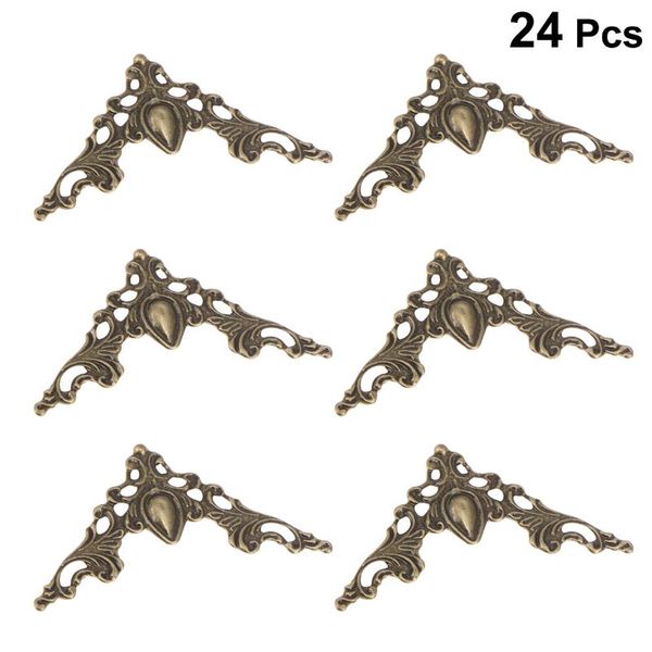 craft tools 24 pcs vintage metal book corner protector box scrapbook decorative cover antique bronze a50
craft tools 24 pcs vintage metal book corner protector box scrapbook decorative cover antique bronze a50