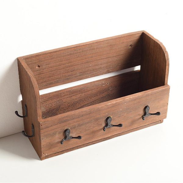 hooks & rails simple hook solid wood shelf wall household products cosmetics storage box home and finishing rack
hooks & rails simple hook solid wood shelf wall household products cosmetics storage box home and finishing rack