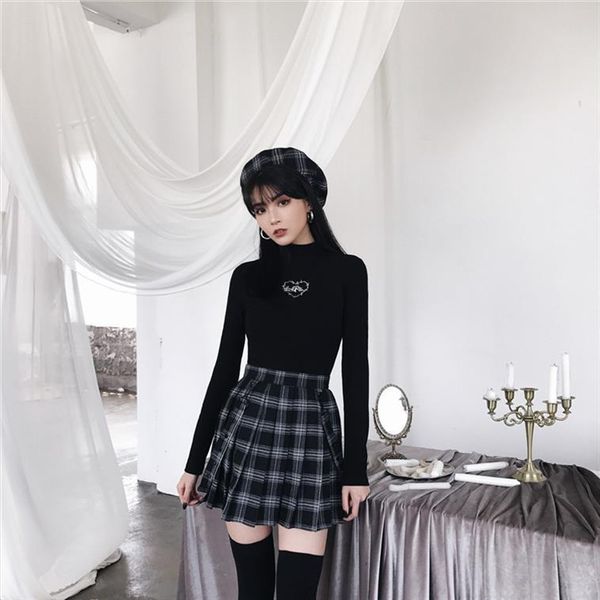 ruibbit autumn winter harajuku women skirts gothic black gray plaid shorts womens pleated skirt short punk girls
ruibbit autumn winter harajuku women skirts gothic black gray plaid shorts womens pleated skirt short punk girls
