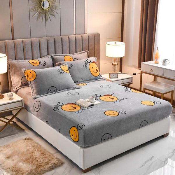 sheets & sets thicken flannel warm bedding set crystal velvet fitted sheet mattress cover winter cozy all-around elastic home bed linen
sheets & sets thicken flannel warm bedding set crystal velvet fitted sheet mattress cover winter cozy all-around elastic home bed linen