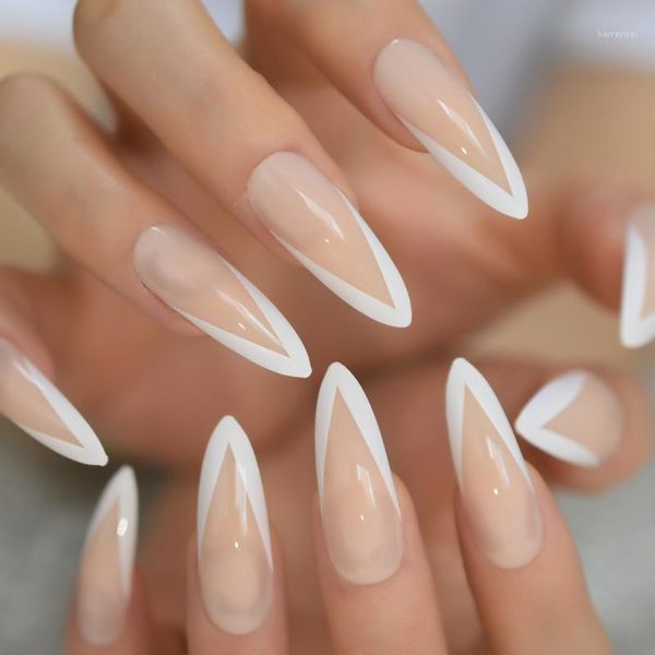 white french extra long nude false nails stiletto tip sharp point end stilettos fake nail uv gel manicure artificial salon1, Red;gold
white french extra long nude false nails stiletto tip sharp point end stilettos fake nail uv gel manicure artificial salon1, Red;gold