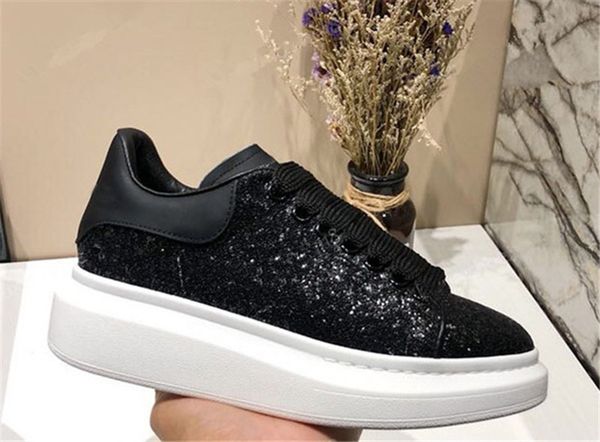 black glittered calfskin sneakers rounded toe casual shoes designer men women oversized sneaker summer lace-up breathable outdoor trainers f
black glittered calfskin sneakers rounded toe casual shoes designer men women oversized sneaker summer lace-up breathable outdoor trainers f