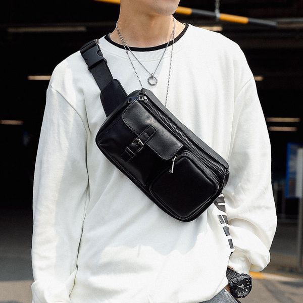 multi-pocket small bag chest bag new mens bag crossbody shoulder street waist backpack fashion leather shoulder
multi-pocket small bag chest bag new mens bag crossbody shoulder street waist backpack fashion leather shoulder