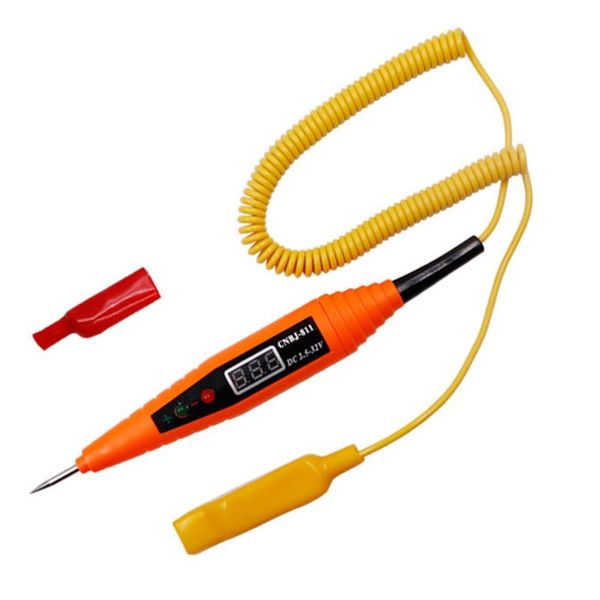 diagnostic tools automotive electrical circuit tester led light voltage test pen detector 2.5-32v digital
diagnostic tools automotive electrical circuit tester led light voltage test pen detector 2.5-32v digital