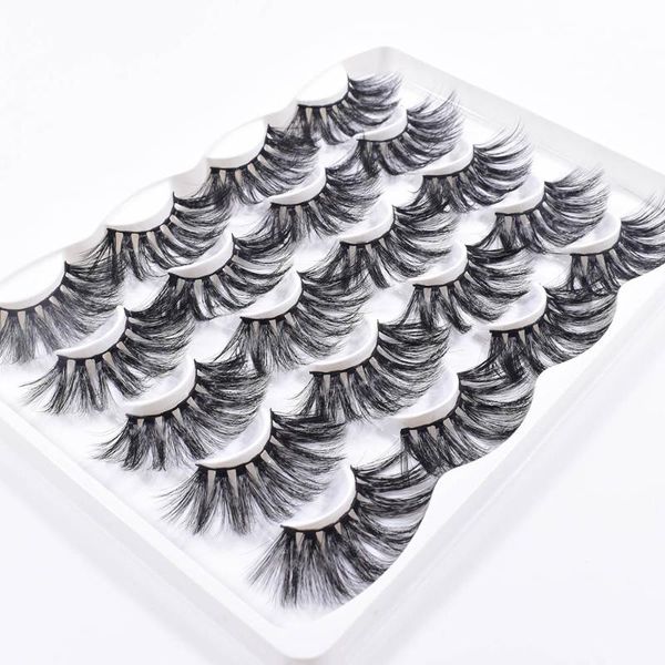 7/10pairs 25mm mink eyelashes long false dramatic fake lashes makeup eyelash extension faux cils beauty maquillaje
7/10pairs 25mm mink eyelashes long false dramatic fake lashes makeup eyelash extension faux cils beauty maquillaje
