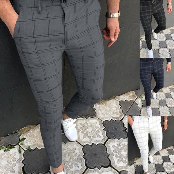 men's pants selling product in summer double striped plaid printed casual plus size foot clothing, Black
men's pants selling product in summer double striped plaid printed casual plus size foot clothing, Black