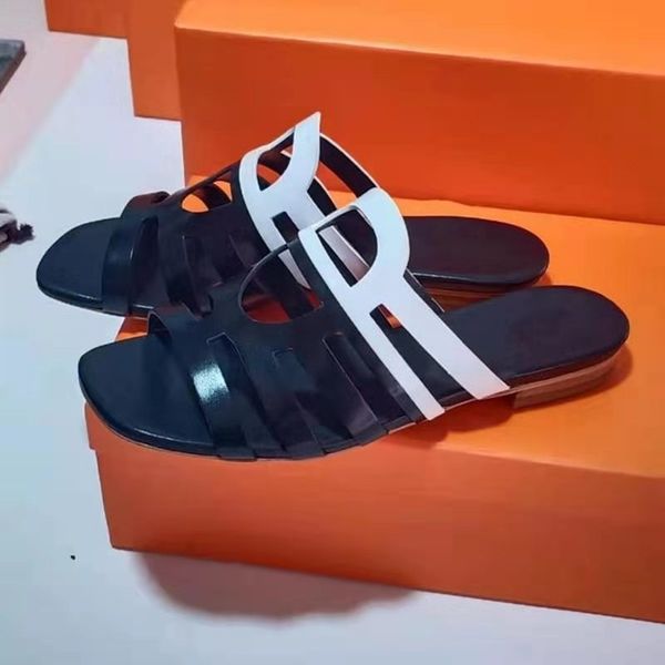 75% off factory outlet flat hollow breatheable slippers genuine leather outdoor casual women slides summer slipper flip flop platform mcoc, Black
75% off factory outlet flat hollow breatheable slippers genuine leather outdoor casual women slides summer slipper flip flop platform mcoc, Black