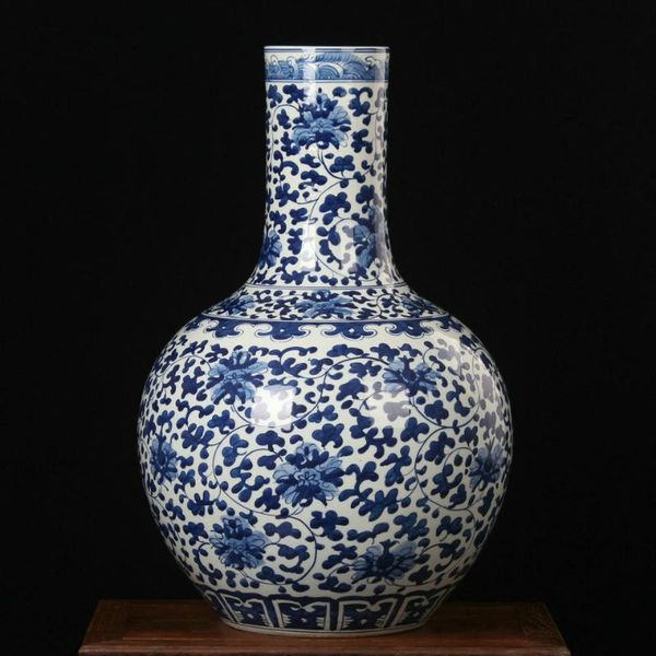 vases large vase ceramics blue and white display antique handmade porcelain jingdezhen floor living room flower
vases large vase ceramics blue and white display antique handmade porcelain jingdezhen floor living room flower