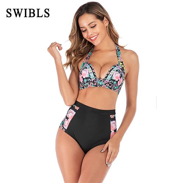 woman plus size swimwear high waist s-3xl bikini big women bathing suits floral vintage female bather swimsuits 210712, White;black
woman plus size swimwear high waist s-3xl bikini big women bathing suits floral vintage female bather swimsuits 210712, White;black