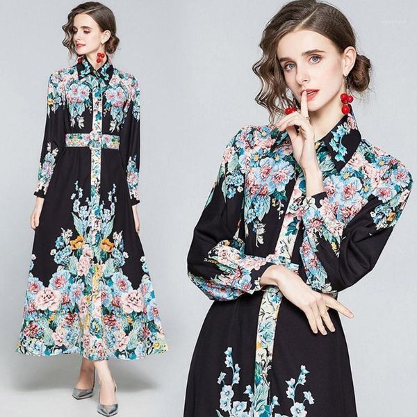 casual dresses runway autumn spring vintage long sleeve print floral high waist boho a-line party maxi dress elegant luxury women, Black;gray
casual dresses runway autumn spring vintage long sleeve print floral high waist boho a-line party maxi dress elegant luxury women, Black;gray
