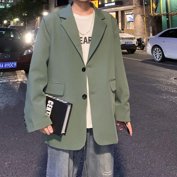 men's suits & blazers 2021 men spring single button loose pockets all-match trendy casual korean style retro mens chic harajuku 3xl, White;black
men's suits & blazers 2021 men spring single button loose pockets all-match trendy casual korean style retro mens chic harajuku 3xl, White;black