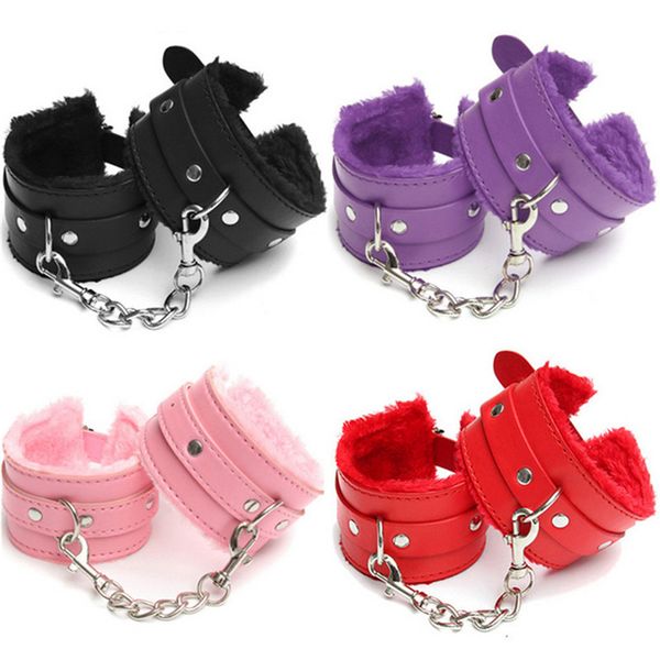 adjustable pu leather plush handcuff ankle cuff restraints bondage toy lstry restraints bondage exotic accessories, Black;white
adjustable pu leather plush handcuff ankle cuff restraints bondage toy lstry restraints bondage exotic accessories, Black;white