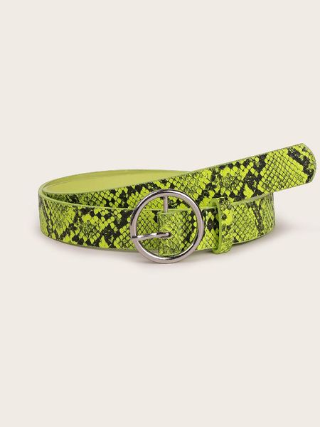belts for women luxury designer brand neon green snake skin print pattern thin waistbelt fashion jeans, Black;brown
belts for women luxury designer brand neon green snake skin print pattern thin waistbelt fashion jeans, Black;brown