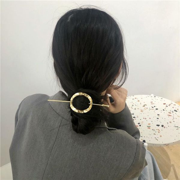 hair clips & barrettes korean metal geometry using contracted and contemporary cold wind dish pin curved clasp women, Golden;silver
hair clips & barrettes korean metal geometry using contracted and contemporary cold wind dish pin curved clasp women, Golden;silver