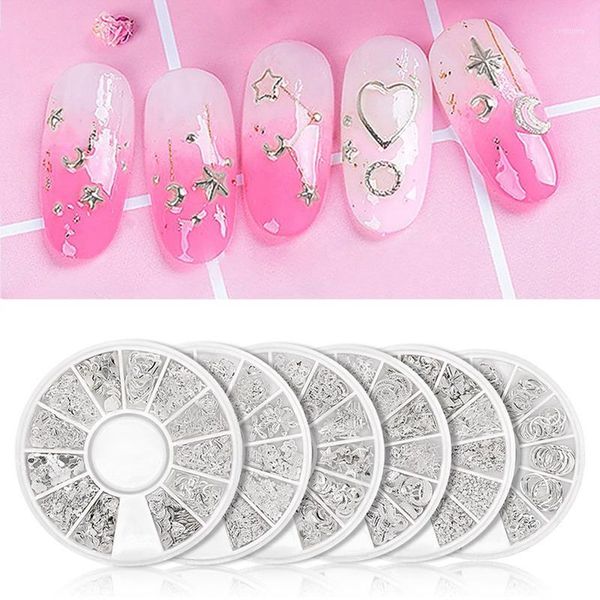 box alloy moon star rivet nail studs 3d art decoration tips design patch manicure polish fashionable sliders1, Silver;gold
box alloy moon star rivet nail studs 3d art decoration tips design patch manicure polish fashionable sliders1, Silver;gold