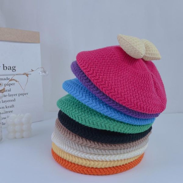 caps & hats baby's hat autumn and winter children's knitting wool girl's lovely super cute foreign style beret for little gir, Yellow
caps & hats baby's hat autumn and winter children's knitting wool girl's lovely super cute foreign style beret for little gir, Yellow