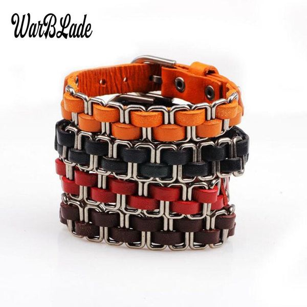 charm bracelets warblade 2021 men jewelry vintage punk bracelet braided geunine leather bangles wristband for women pulseras, Golden;silver
charm bracelets warblade 2021 men jewelry vintage punk bracelet braided geunine leather bangles wristband for women pulseras, Golden;silver