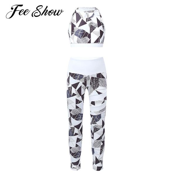 kids girls yoga running sport suits dance set printed sleeveless inverted v-shaped back crop tank with high waist leggings clothing sets, White
kids girls yoga running sport suits dance set printed sleeveless inverted v-shaped back crop tank with high waist leggings clothing sets, White
