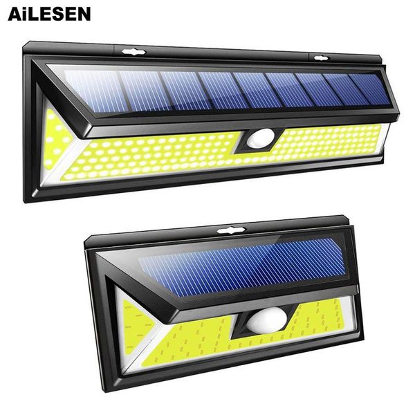 ailesen 76/180 led solar power pir motion sensor 3 modes wall light outdoor yard garden lamp waterproof lamps
ailesen 76/180 led solar power pir motion sensor 3 modes wall light outdoor yard garden lamp waterproof lamps