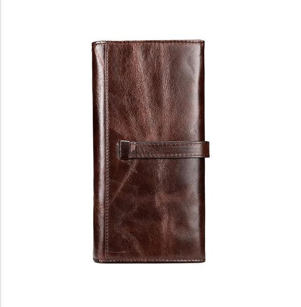 wallets vintage solid genuine leather long men and womens purses cowhide multi -card position card holder, Red;black
wallets vintage solid genuine leather long men and womens purses cowhide multi -card position card holder, Red;black