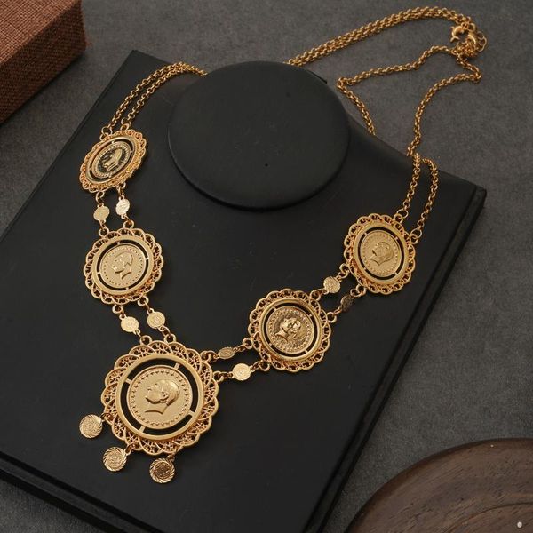 chains gold plated ottoman turkish coin necklace for women arabic muslim wedding jewelry middle east, Silver
chains gold plated ottoman turkish coin necklace for women arabic muslim wedding jewelry middle east, Silver