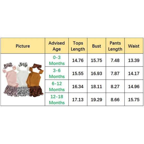 clothing sets 3pcs baby summer outfits pure color ruffle sleeves romper + leopard print shorts hairband for toddler girls 0-18 months, White
clothing sets 3pcs baby summer outfits pure color ruffle sleeves romper + leopard print shorts hairband for toddler girls 0-18 months, White