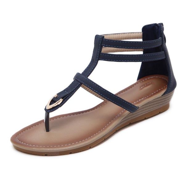 sandalia feminina women sandals wedges shoes for casual rome peep-toe roman gladiator female, Black
sandalia feminina women sandals wedges shoes for casual rome peep-toe roman gladiator female, Black