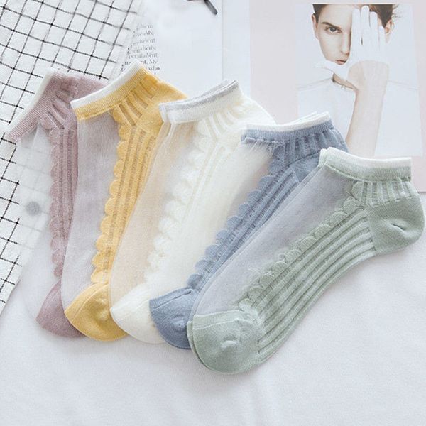 socks children summer thin women' pure glass silk shallow mouth boat socks transparent invisible, Red;black
socks children summer thin women' pure glass silk shallow mouth boat socks transparent invisible, Red;black