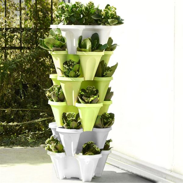 storage baskets plastic multi-layer 3d flowerpots stacking cultivation pots three-petal flower pot strawberry basin superimposed cu
storage baskets plastic multi-layer 3d flowerpots stacking cultivation pots three-petal flower pot strawberry basin superimposed cu