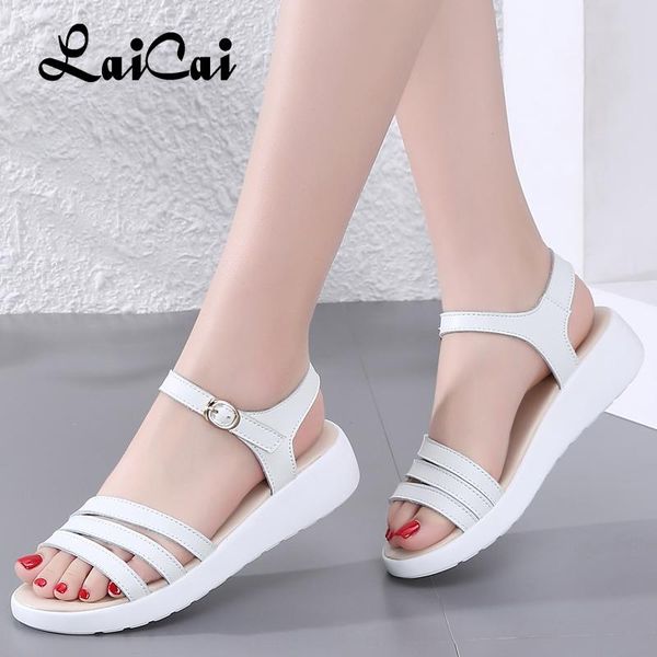 sandals summer fashion women's three strap low heel wedge shoes woman flats leather ladies beach, Black
sandals summer fashion women's three strap low heel wedge shoes woman flats leather ladies beach, Black