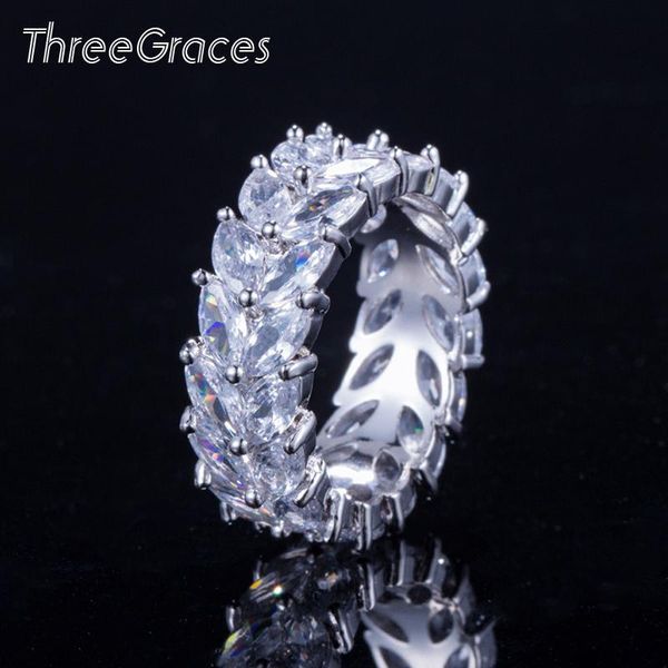 wedding rings threegraces fashion brand jewlery leaf shape silver color cubic zirconia crystal engagement finger for women rg069, Slivery;golden
wedding rings threegraces fashion brand jewlery leaf shape silver color cubic zirconia crystal engagement finger for women rg069, Slivery;golden
